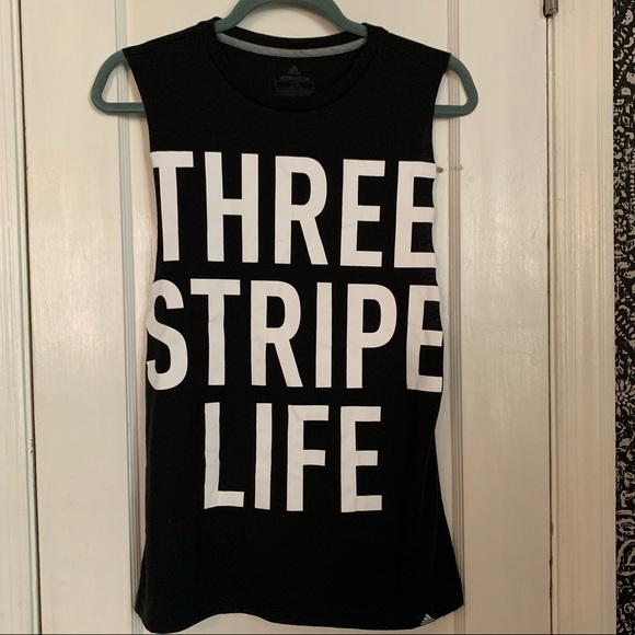 Adidas • Three Stripe Life Tank